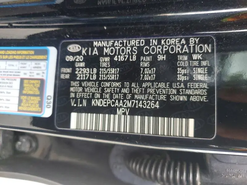 2021 KIA SELTOS LX  