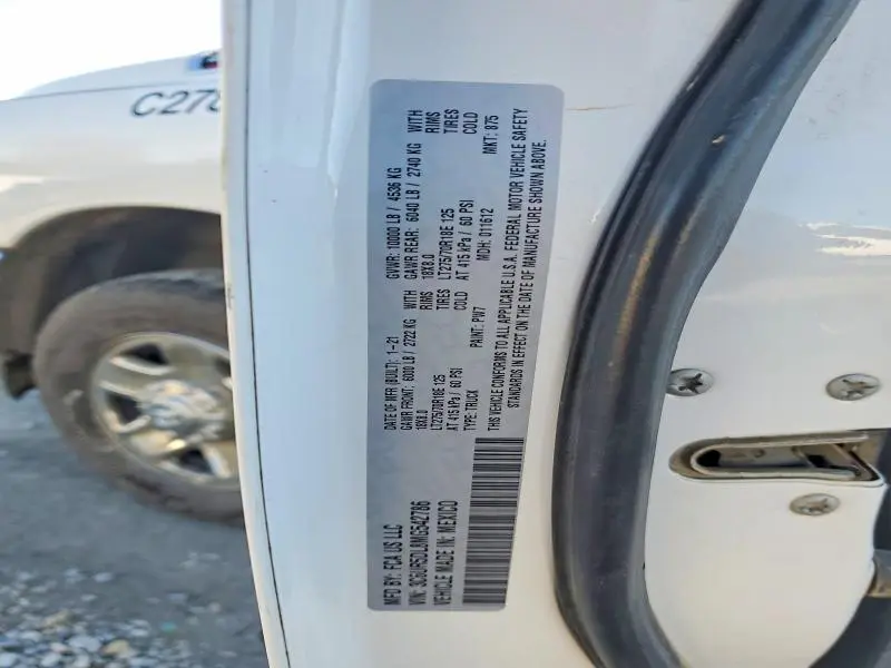 2021 RAM 2500 BIG HORN  