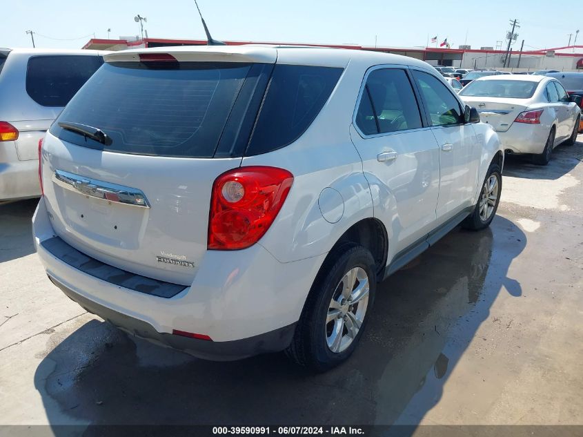 2012 CHEVROLET EQUINOX LS