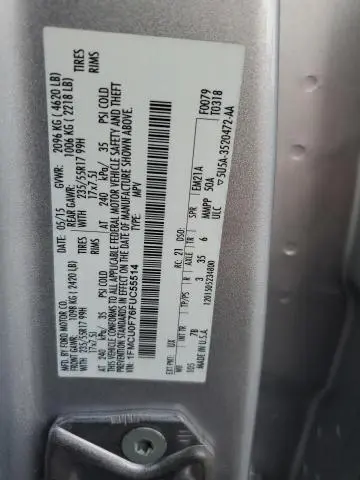 2015 FORD ESCAPE S  
