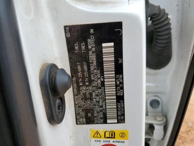 2016 LEXUS NX 200T BASE  