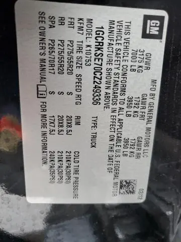 2012 CHEVROLET SILVERADO K1500 LT  