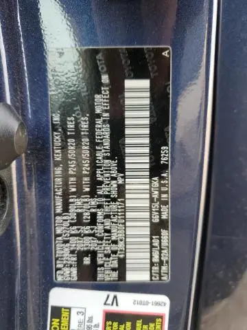 2015 TOYOTA VENZA LE  
