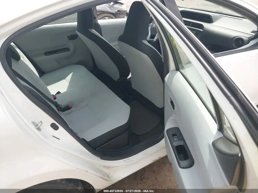 2012 TOYOTA PRIUS C ONE