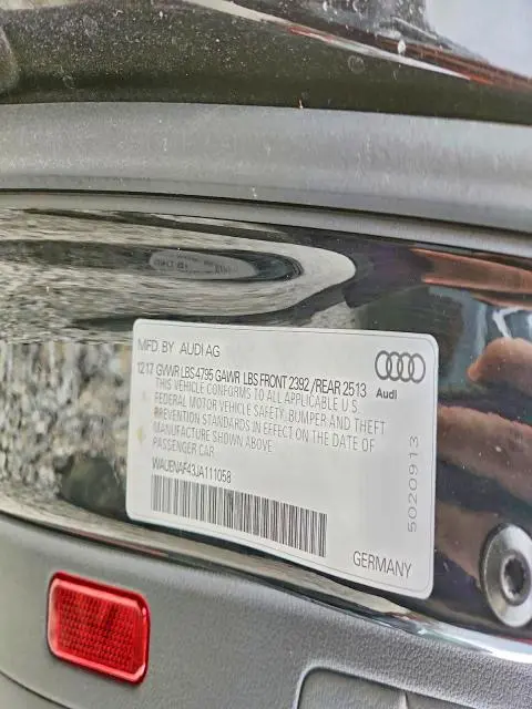 2018 AUDI A4 PREMIUM PLUS  