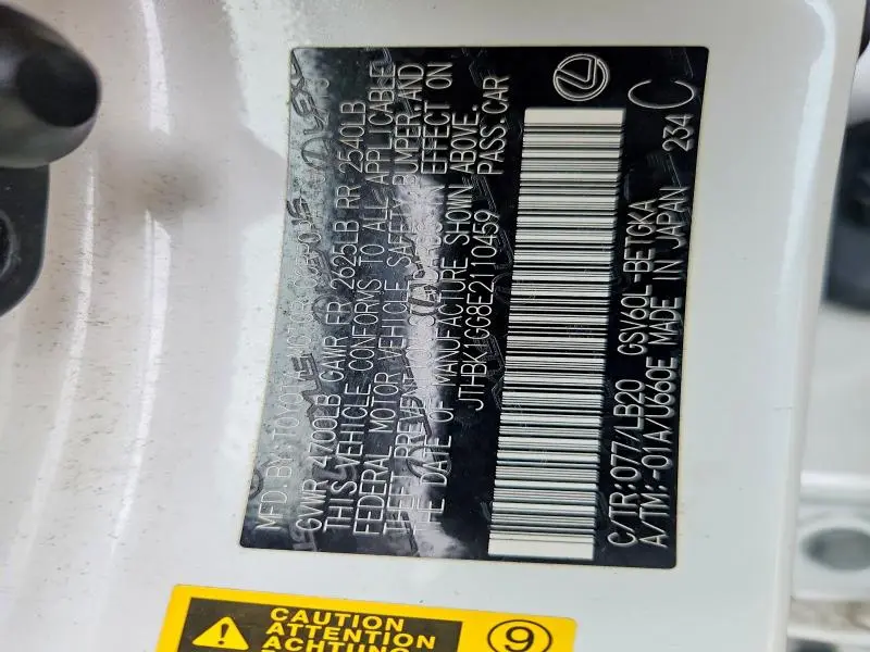 2014 LEXUS ES 350 BASE  