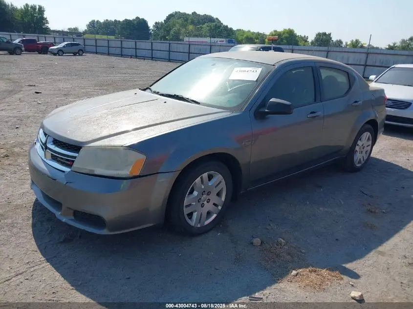 2012 DODGE AVENGER SE