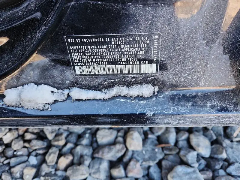 2019 VOLKSWAGEN JETTA S  