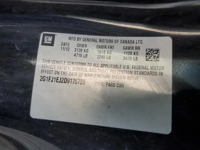 2013 CHEVROLET CAMARO SS  
