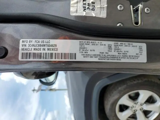 2021 JEEP COMPASS LATITUDE
