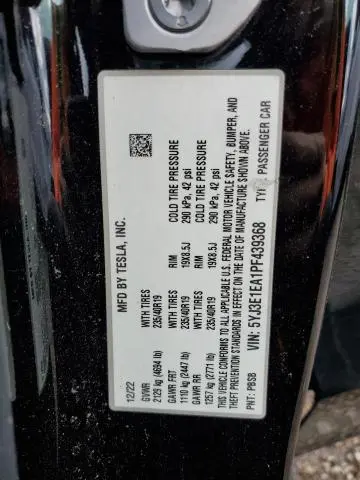 2023 TESLA MODEL 3 