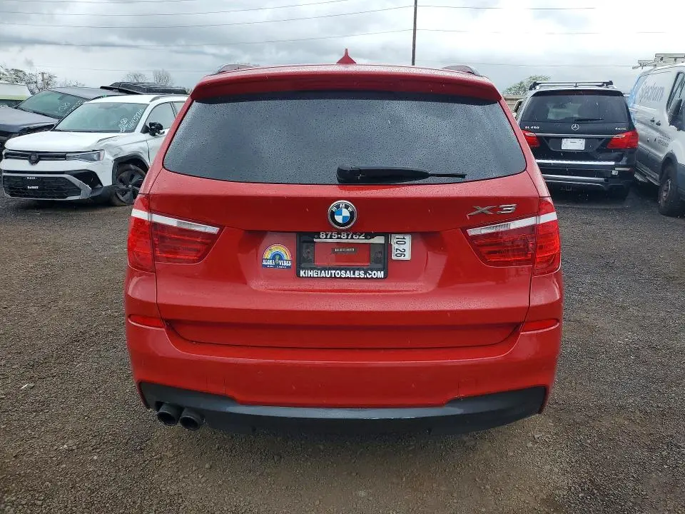2016 BMW X3 XDRIVE35I  