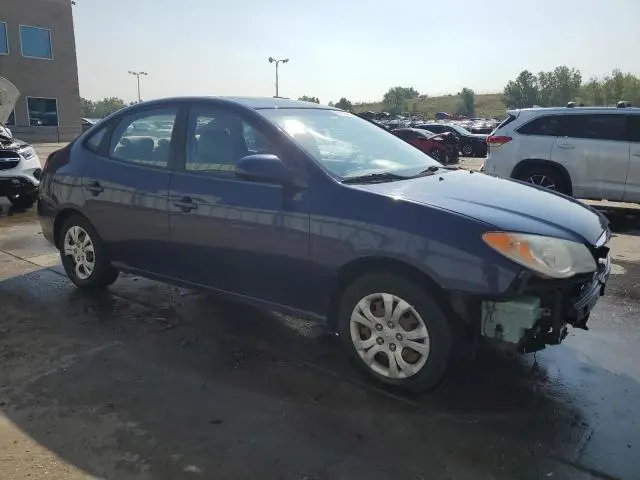 2010 HYUNDAI ELANTRA BLUE  
