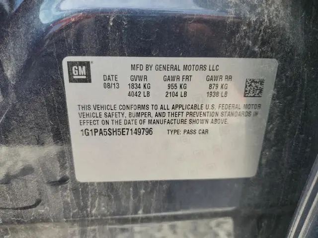 2014 CHEVROLET CRUZE LS  