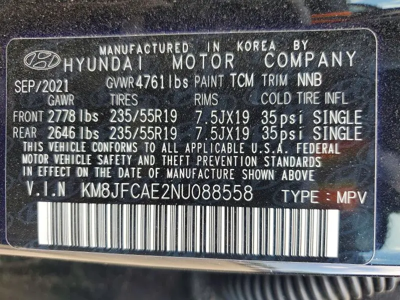 2022 HYUNDAI TUCSON N LINE  