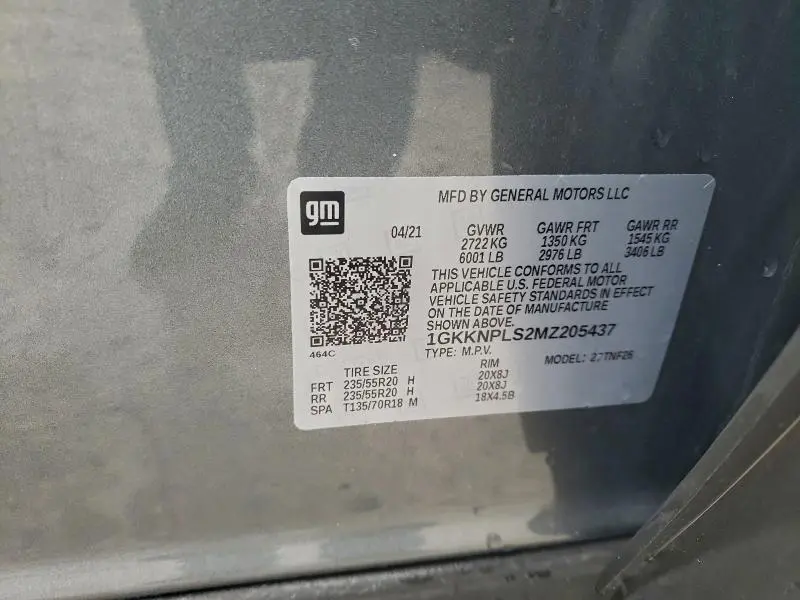 2021 GMC ACADIA DENALI  