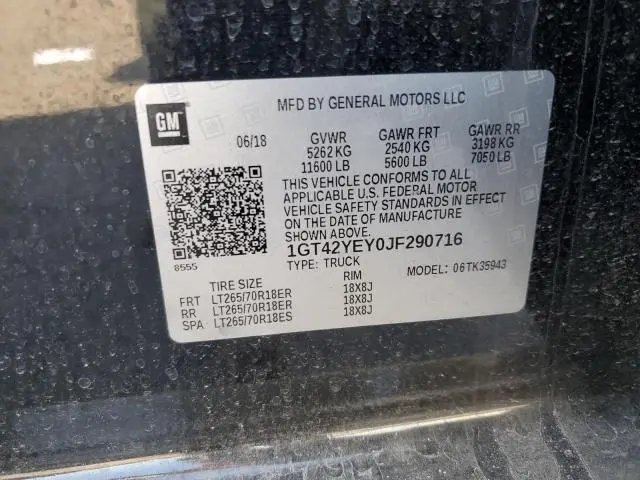 2018 GMC SIERRA K3500 DENALI  