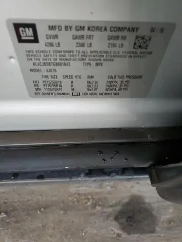 2016 BUICK ENCORE CONVENIENCE  