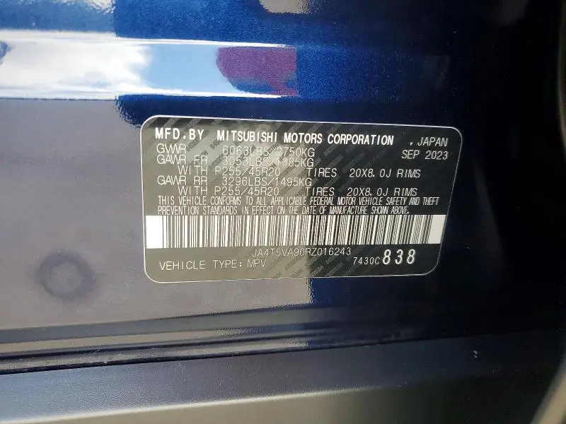 2024 MITSUBISHI OUTLANDER SE  