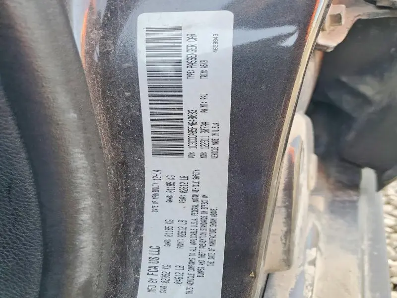 2015 CHRYSLER 200 LIMITED  