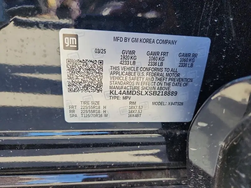 2025 BUICK ENCORE GX SPORT TOURING  
