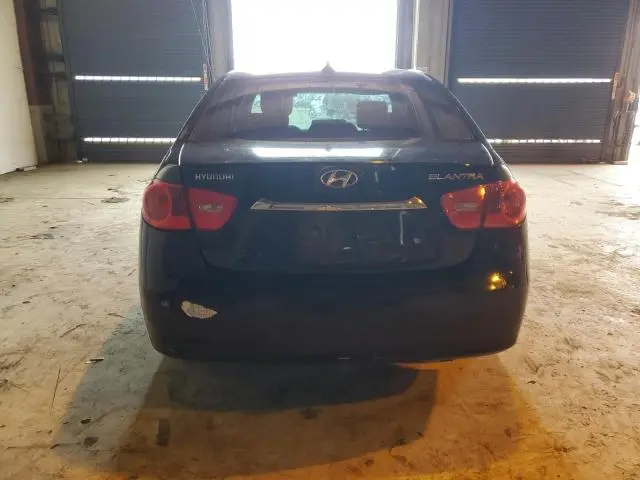 2010 HYUNDAI ELANTRA BLUE  