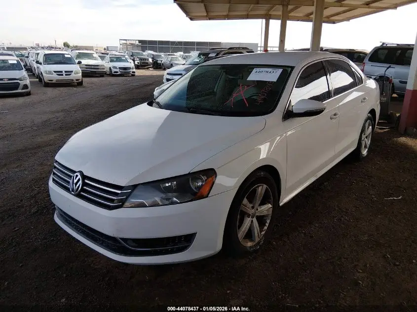 2012 VOLKSWAGEN PASSAT 2.5L SE