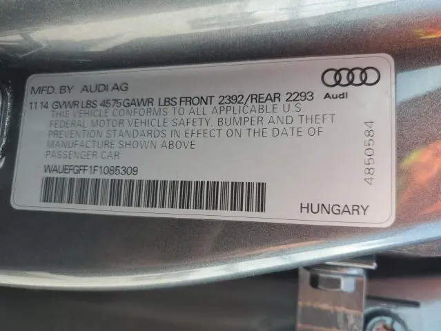 2015 AUDI A3 PREMIUM PLUS  