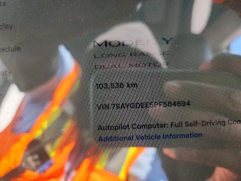 2023 TESLA MODEL Y   