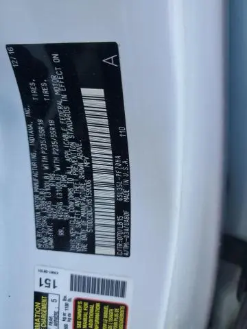 2017 TOYOTA SIENNA XLE  