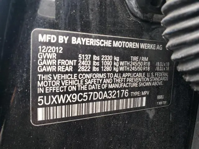 2013 BMW X3 XDRIVE28I  