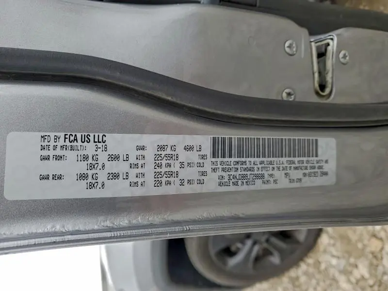 2018 JEEP COMPASS LATITUDE  