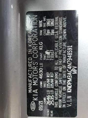 2022 KIA SPORTAGE LX  