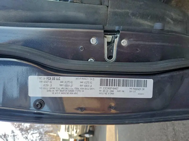 2015 CHRYSLER 300 LIMITED  