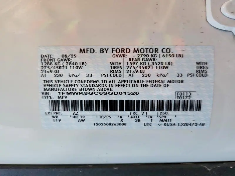 2025 FORD EXPLORER ST  