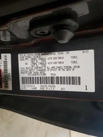 2024 TOYOTA TUNDRA CREWMAX SR