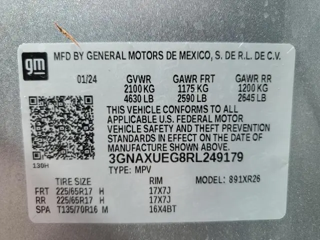 2024 CHEVROLET EQUINOX LT