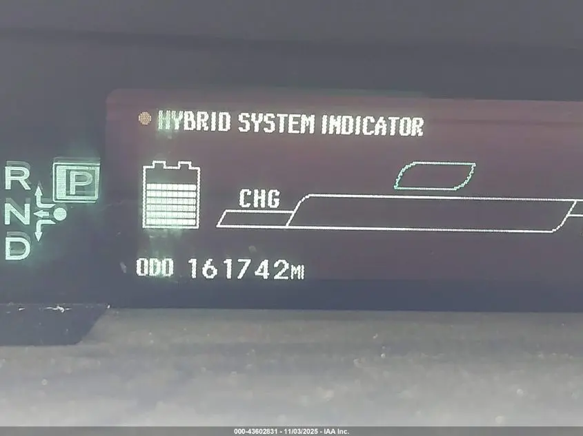 2011 TOYOTA PRIUS THREE