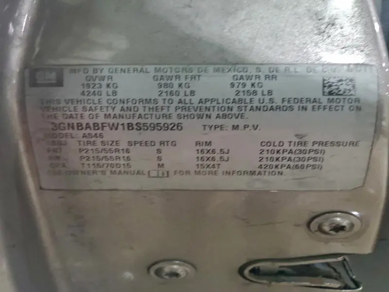 2011 CHEVROLET HHR LT  