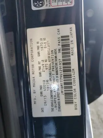 2016 MAZDA 3 SPORT  