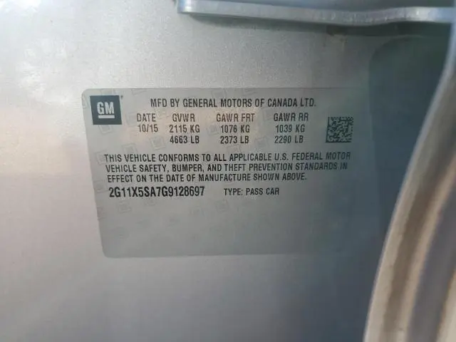 2016 CHEVROLET IMPALA LS  