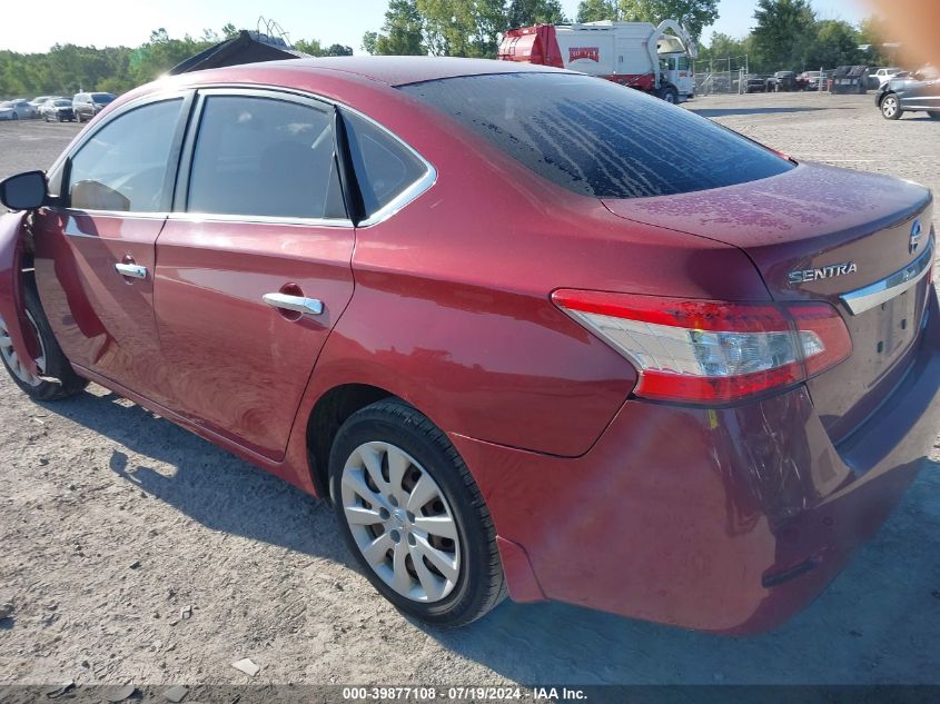 2014 NISSAN SENTRA FE+ S/FE+ SV/S/SL/SR/SV