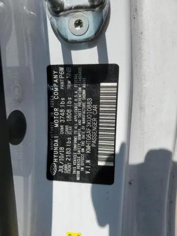 2019 HYUNDAI VELOSTER BASE  