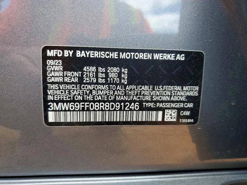 2024 BMW 330I   