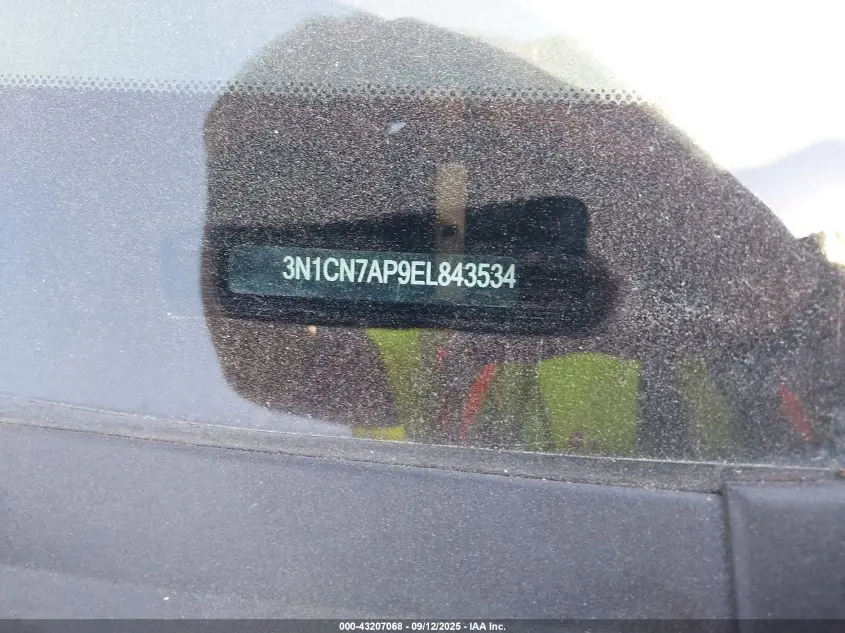 2014 NISSAN VERSA 1.6 SV