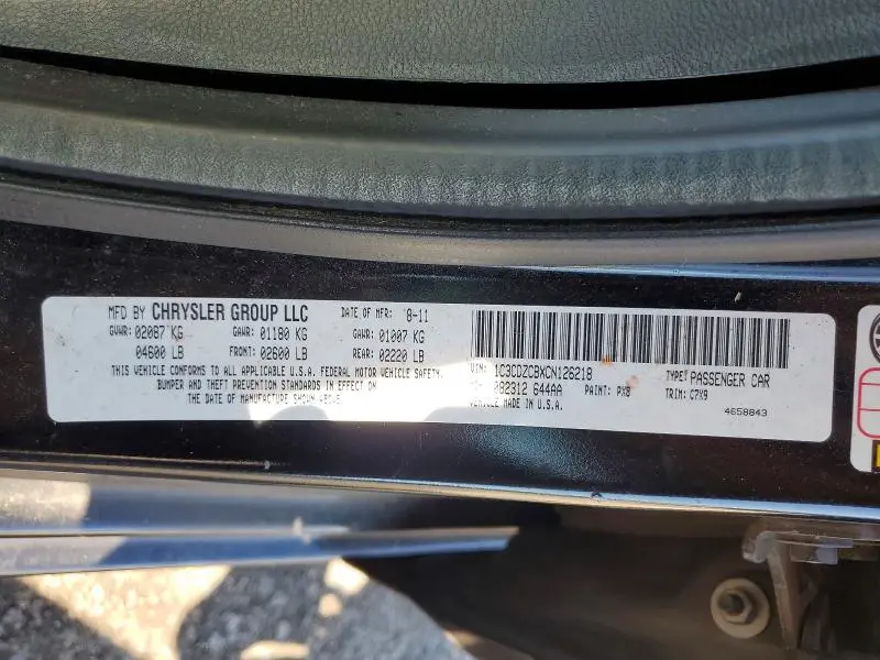 2012 DODGE AVENGER SXT  