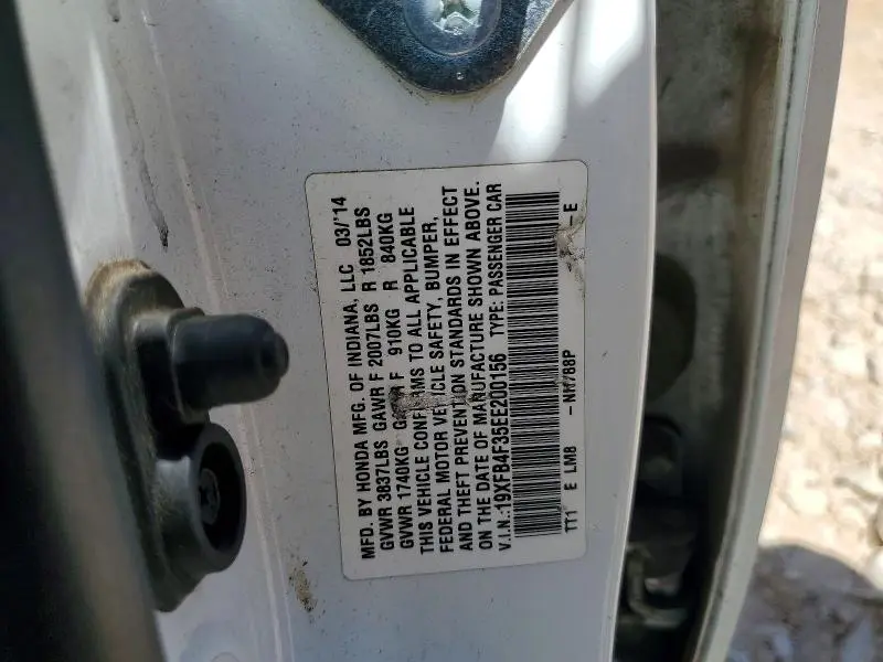 2014 HONDA CIVIC HYBRID L  