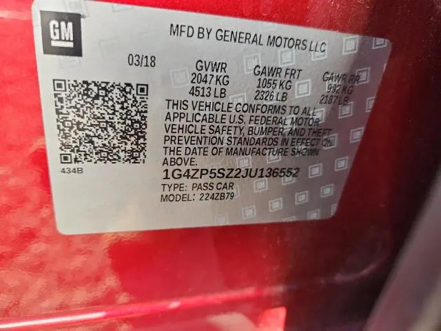 2018 BUICK LACROSSE ESSENCE  