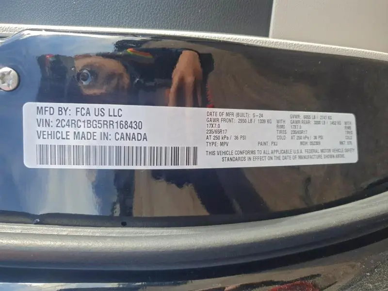 2024 CHRYSLER PACIFICA TOURING L  