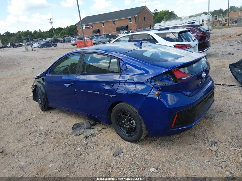 2019 HYUNDAI IONIQ HYBRID BLUE